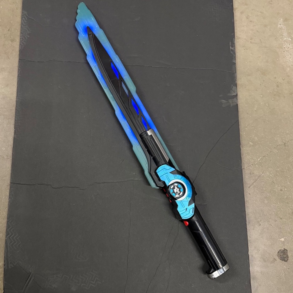 Power Rangers Dino Fury Chromafury Saber Electronic Color Scanning Sword Toy